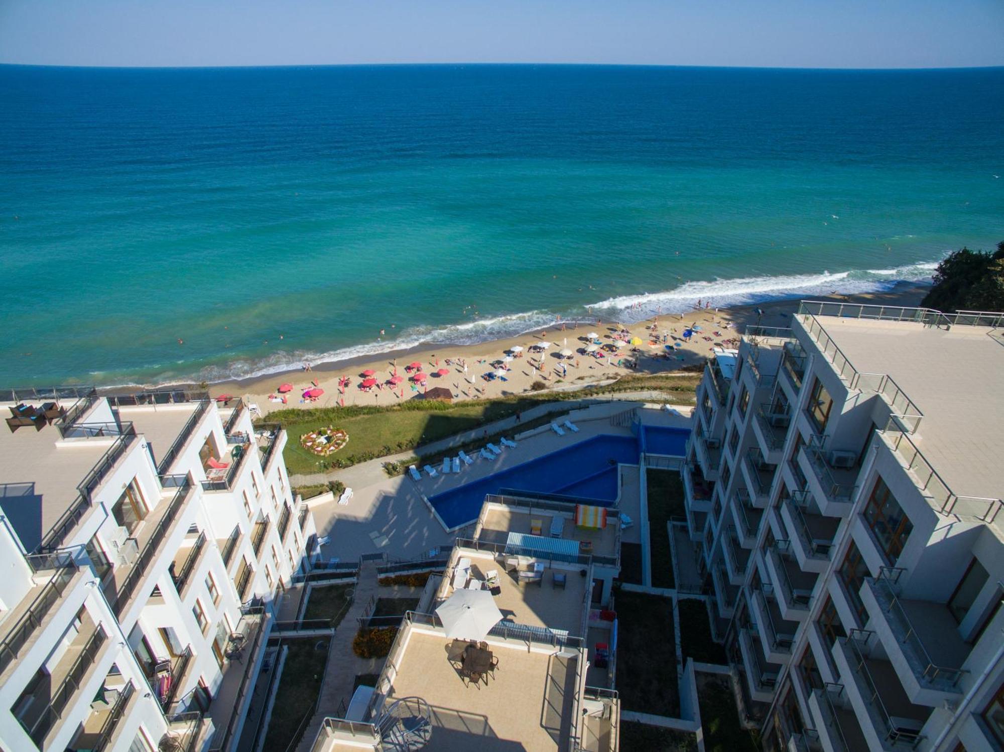 Penthouse At White Cliffs Apartment Byala  Bagian luar foto